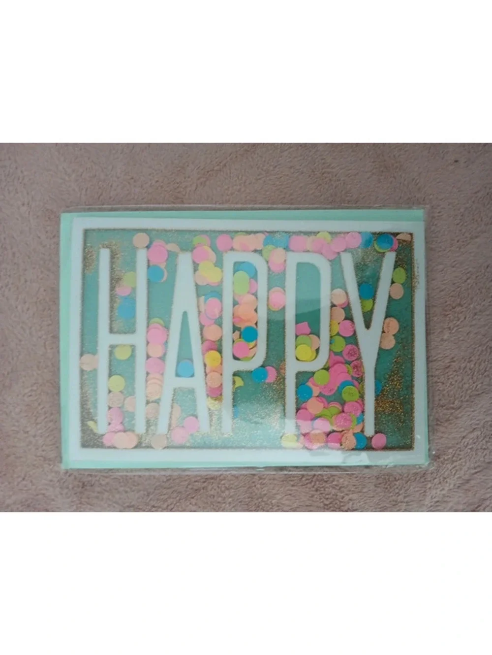 3 3D happy birthday glitter cards